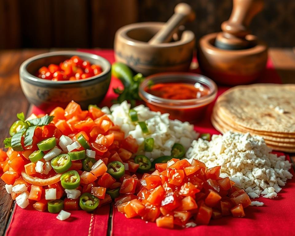 Key enchilada ingredients