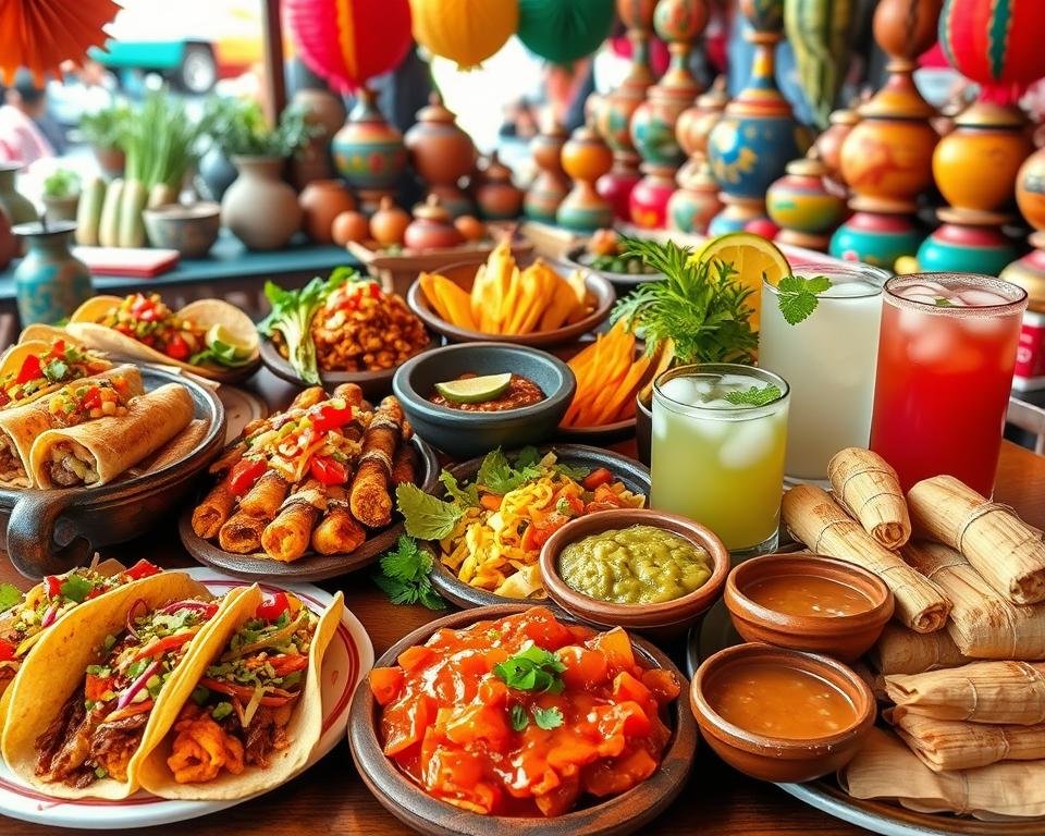 Mexican food varieties