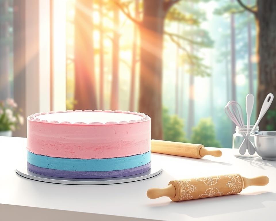 step-by-step cake baking princess cake layers