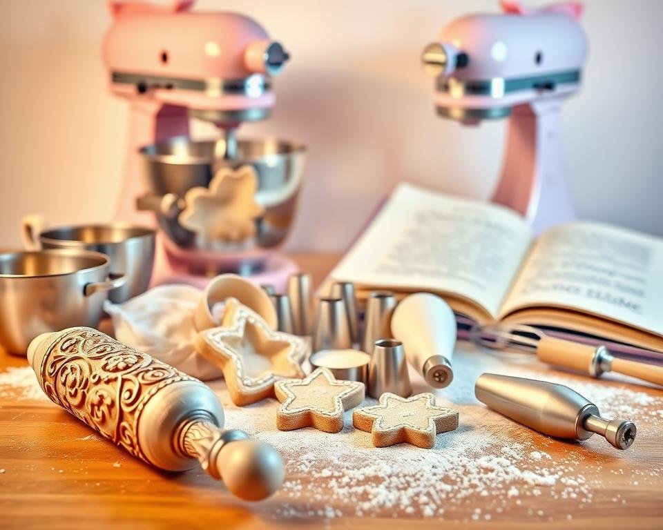 tools for baking princess cake